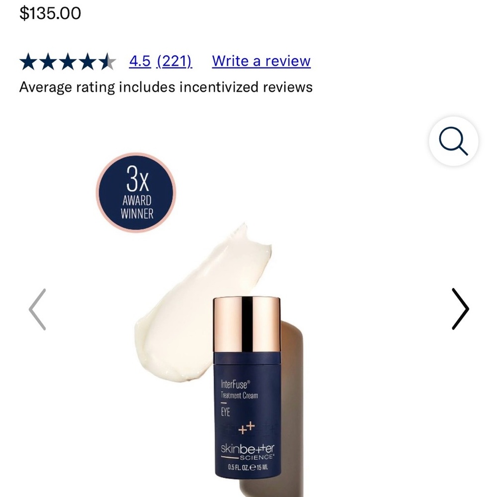 skinbetter science InterFuse Eye Cream-medical grade skincare